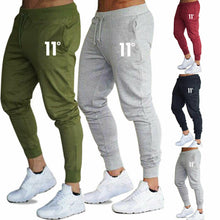 將圖片載入圖庫檢視器 Hot sale solid casual Mens Casual Slim Fit Tracksuit Sports Solid Male Gym Cotton Skinny Joggers Sweat Casual Pants Trousers