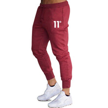 將圖片載入圖庫檢視器 Hot sale solid casual Mens Casual Slim Fit Tracksuit Sports Solid Male Gym Cotton Skinny Joggers Sweat Casual Pants Trousers