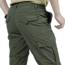 將圖片載入圖庫檢視器 Men's Lightweight Tactical Pants Breathable Summer Casual Army Military Long Trousers Male Waterproof Quick Dry Cargo Pants