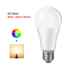 Load image into Gallery viewer, E27 B22 LED Wifi Smart Light Bulbs 15W RGB Dimmable 85-265v Intelligent App Controlled Alexa Compatible Google Assistant Bulbs