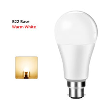Load image into Gallery viewer, E27 B22 LED Wifi Smart Light Bulbs 15W RGB Dimmable 85-265v Intelligent App Controlled Alexa Compatible Google Assistant Bulbs