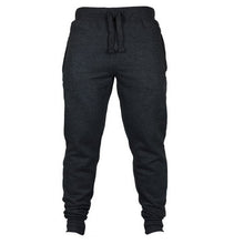 將圖片載入圖庫檢視器 Mens Joggers Casual Pants Fitness Men Sportswear Tracksuit Bottoms Skinny Sweatpants Trousers Black Gyms Jogger Track Pants