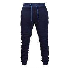 將圖片載入圖庫檢視器 Mens Joggers Casual Pants Fitness Men Sportswear Tracksuit Bottoms Skinny Sweatpants Trousers Black Gyms Jogger Track Pants