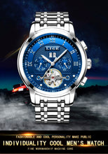 Load image into Gallery viewer, LIGE Mens Watches Fashion Top Brand Luxury Business Automatic Mechanical Watch Men Casual Waterproof Watch Relogio Masculino+Box