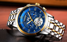 Load image into Gallery viewer, LIGE Mens Watches Fashion Top Brand Luxury Business Automatic Mechanical Watch Men Casual Waterproof Watch Relogio Masculino+Box