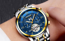Load image into Gallery viewer, LIGE Mens Watches Fashion Top Brand Luxury Business Automatic Mechanical Watch Men Casual Waterproof Watch Relogio Masculino+Box