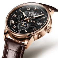 Load image into Gallery viewer, JSDUN Top brand men's mechanical watch business men's waterproof Automatic mechanical watch Luxury men's Watch