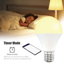 Load image into Gallery viewer, 15W Smart Light Bulb Dimmable WiFi LED Lamp E27 B22 Color Changing Lamp RGB Magic Bulb 110V 220V Alexa Google Home App Control