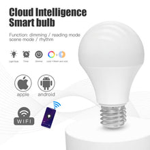 Load image into Gallery viewer, 15W Smart Light Bulb Dimmable WiFi LED Lamp E27 B22 Color Changing Lamp RGB Magic Bulb 110V 220V Alexa Google Home App Control