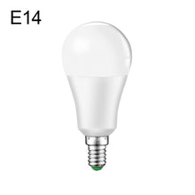 Load image into Gallery viewer, WiFi Ampoule LED E27 E14 B22 15W RGBW Smart Light Bulb Cellphone Remote Dimmable Intelligent WiFi Lamp Alexa Google Assistant