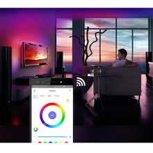 Load image into Gallery viewer, WiFi Ampoule LED E27 E14 B22 15W RGBW Smart Light Bulb Cellphone Remote Dimmable Intelligent WiFi Lamp Alexa Google Assistant