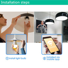 Load image into Gallery viewer, 15W WiFi Smart Light Bulb B22 E27 LED RGB Lamp Alexa Google Home 85-265V RGB+White Dimmable Timer Function Magic Bulb Dropship