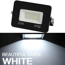 โหลดรูปภาพลงในเครื่องมือใช้ดูของ Gallery LED Floodlight 50W 30W 20W 10W Ultra Thin Led Flood Light Spotlight Outdoor 220V IP65 IP 65 SMD 5730 Outdoor Wall Lamp Cold warm