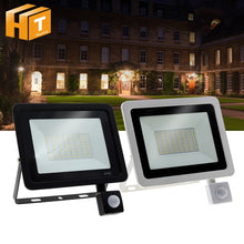 โหลดรูปภาพลงในเครื่องมือใช้ดูของ Gallery LED FloodLight PIR Motion Sensor LED Flood Light IP66 Waterproof Outdoor Lighting.