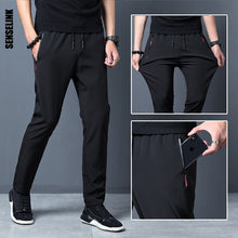 Load image into Gallery viewer, 2021 New Men Pants Joggers Fitness Casual Quick Dry Outdoor Sweatpants Breathable Slim Elasticity Trouser Plus Size Men Pants