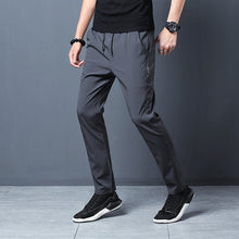 Load image into Gallery viewer, 2021 New Men Pants Joggers Fitness Casual Quick Dry Outdoor Sweatpants Breathable Slim Elasticity Trouser Plus Size Men Pants