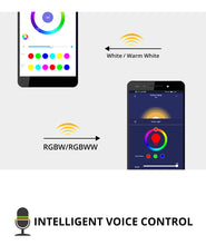 Load image into Gallery viewer, E27 B22 LED Wifi Smart Light Bulbs 15W RGB Dimmable 85-265v Intelligent App Controlled Alexa Compatible Google Assistant Bulbs