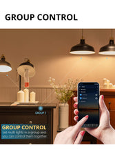 Load image into Gallery viewer, E27 B22 LED Wifi Smart Light Bulbs 15W RGB Dimmable 85-265v Intelligent App Controlled Alexa Compatible Google Assistant Bulbs