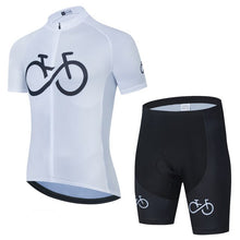 將圖片載入圖庫檢視器 New Pro Cycling Jersey Set Breathable Pro Team Bicycle Jersey Men Cycling Clothing Bib Shorts Triathlon Suit Bike Wear Jersey