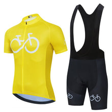將圖片載入圖庫檢視器 New Pro Cycling Jersey Set Breathable Pro Team Bicycle Jersey Men Cycling Clothing Bib Shorts Triathlon Suit Bike Wear Jersey