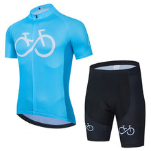 將圖片載入圖庫檢視器 New Pro Cycling Jersey Set Breathable Pro Team Bicycle Jersey Men Cycling Clothing Bib Shorts Triathlon Suit Bike Wear Jersey