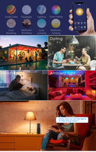 Load image into Gallery viewer, 15W Smart Bulb E27 B22 RGB WiFi LED Lamp magic bulb Dimmable light bulb AC 110V 220V by Alexa Google Home Siri Voice Control