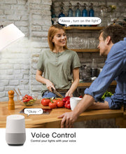 Load image into Gallery viewer, 15W WiFi Smart Light Bulb,B22/E27 LED RGB Lamp,Work with Alexa/Google Home 85-265V RGB+White Dimmable Timer Function Bulb