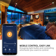 Load image into Gallery viewer, 15W 110V/220V WiFi Smart Light Bulb B22 E27 RGB LED Lamp Work 2000-7000K With Alexa Amazon Google Home Dimmable Smart Home