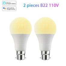 Load image into Gallery viewer, 15W 110V/220V WiFi Smart Light Bulb B22 E27 RGB LED Lamp Work 2000-7000K With Alexa Amazon Google Home Dimmable Smart Home