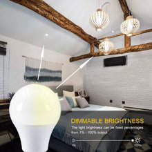 Load image into Gallery viewer, Voice Control 15W RGB WiFi Smart Light Bulb Dimmable E27 B22 WiFi LED Lamp AC110V 220V Work With Alexa Google Timer Home Light