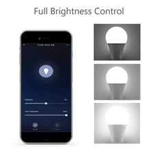 Load image into Gallery viewer, Voice Control 15W RGB WiFi Smart Light Bulb Dimmable E27 B22 WiFi LED Lamp AC110V 220V Work With Alexa Google Timer Home Light