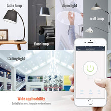 Load image into Gallery viewer, Voice Control 15W RGB WiFi Smart Light Bulb Dimmable E27 B22 WiFi LED Lamp AC110V 220V Work With Alexa Google Timer Home Light