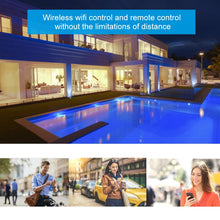 Load image into Gallery viewer, E27B22 15W WiFi Smart Light Bulb LED RGB Lamp Work With Alexa/Google Home 220/110V RGB+White Dimmable Timer Bulb Voice Control