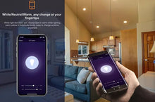 Load image into Gallery viewer, 12w 15w Tuya Smart Light Bulb Color Changing wifi Light E27 B22 RGB LED Bulb Dimmable Alexa Compatible Smart Life APP Google