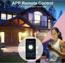 Load image into Gallery viewer, 12w 15w Tuya Smart Light Bulb Color Changing wifi Light E27 B22 RGB LED Bulb Dimmable Alexa Compatible Smart Life APP Google