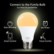 Load image into Gallery viewer, Dimmable 15W B22 E27 WiFi Smart Light Bulb LED Lamp App Operate Alexa Google Assistant Control Wake up Smart Lamp Night Light