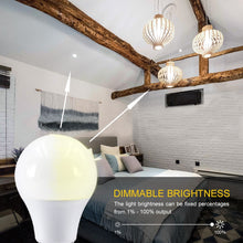 Load image into Gallery viewer, Dimmable 15W B22 E27 WiFi Smart Light Bulb LED Lamp App Operate Alexa Google Assistant Control Wake up Smart Lamp Night Light