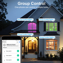 Load image into Gallery viewer, Tuya Smart Light Bulb 12w 15w Color Changing wifi Light E27 B22 RGB LED Bulb Dimmable Alexa Compatible Smart Life APP Google