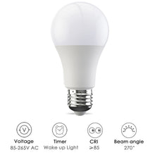 Load image into Gallery viewer, Smart Bulb Dimmable 15W B22 E27 WiFi Smart Light Bulb LED Lamp Voice Control Work With Alexa Google Home 110V/220V