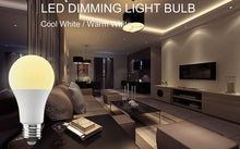 Load image into Gallery viewer, Smart Bulb Dimmable 15W B22 E27 WiFi Smart Light Bulb LED Lamp Voice Control Work With Alexa Google Home 110V/220V