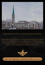 Load image into Gallery viewer, Top Brand OUPINKE Luxury Mechanical Watch Men Automatic Brown Leather Casual Waterproof Sport Moon Phase Wristwatch Reloj Hombre