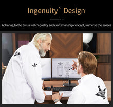 Load image into Gallery viewer, Top Brand OUPINKE Luxury Mechanical Watch Men Automatic Brown Leather Casual Waterproof Sport Moon Phase Wristwatch Reloj Hombre