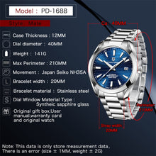 Load image into Gallery viewer, 2021 New PAGANI DESIGN A150 Retro Mechanical Watch For Men Brand Luxury Automatic 100M Waterproof NH35A Wrist Watch Reloj Hombre