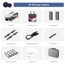 Load image into Gallery viewer, S89 Mini Drone 4K HD Dual Camera Professional Wifi FPV Air Pressure Altitude Hold Foldable Quadcopter With Camera RC Plane Toys