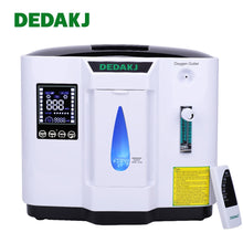 Load image into Gallery viewer, DEDAKJ 1L-7L Portable Oxygen Concetrator Household Oxygen Generator DE-1A Oxygen Maker Anion Function Oxygen Making Machine 110V