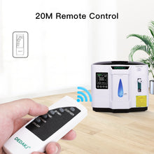 Load image into Gallery viewer, DEDAKJ 1L-7L Portable Oxygen Concetrator Household Oxygen Generator DE-1A Oxygen Maker Anion Function Oxygen Making Machine 110V