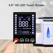 Load image into Gallery viewer, DEDAKJ 1L-7L Portable Oxygen Concetrator Household Oxygen Generator DE-1A Oxygen Maker Anion Function Oxygen Making Machine 110V