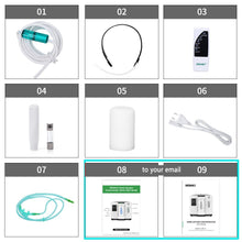 Load image into Gallery viewer, DEDAKJ 1L-7L Oxygen Concetrator Concentrater DE-1A Oxygen Making Machine 220V Oxygenation Generator Machine CE For Home