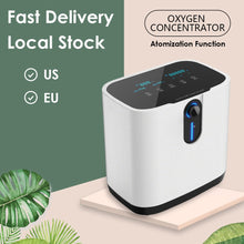 Load image into Gallery viewer, Portable 1L-7L Medical Oxygen Concentrator Machine Generator Oxygen Making Machine Without Battery Air Purifier AC 220V/110V