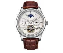 Load image into Gallery viewer, Reloj LIGE Men Watch Mechanical Tourbillon Luxury Fashion Brand Leather Male Sport Watches Men Automatic Watch Relogio Masculino